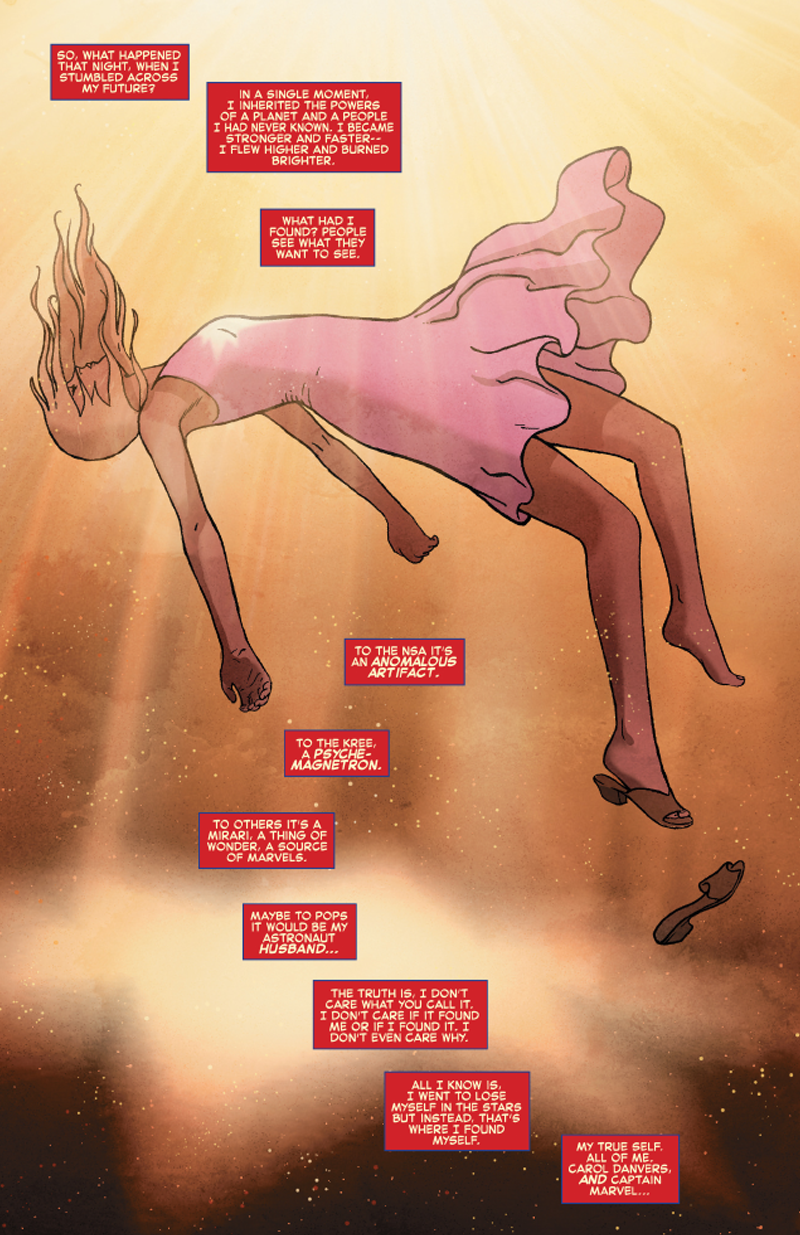 Illustration for article titled The New Captain Marvel Comic Might Have Tweaked Her Origin Story